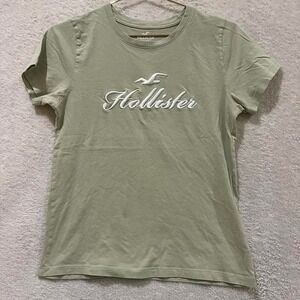 light green Y2K hollister t shirt size small